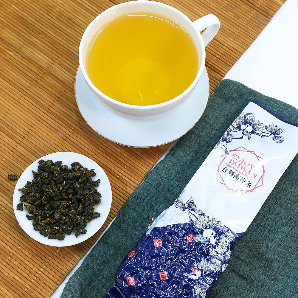 HelloYoung Taiwanese Oolong Tea Alishan Hand-picking Premium High Mountain Tea 150g