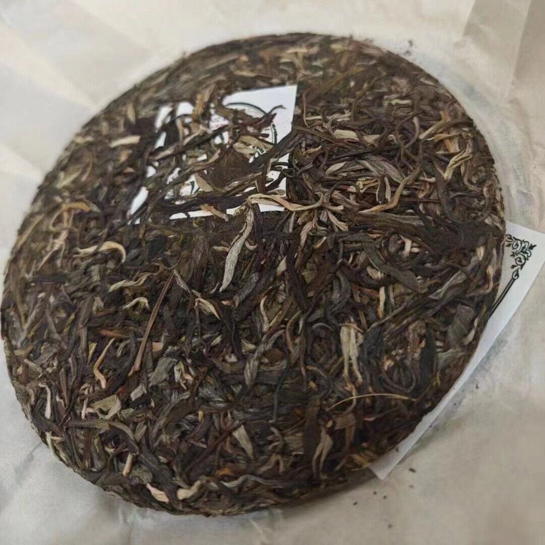 357g Yunnan Sheng Puerh Tea Double Eight Raw Pu-erh Tea Cake Pu'er Cake Tea