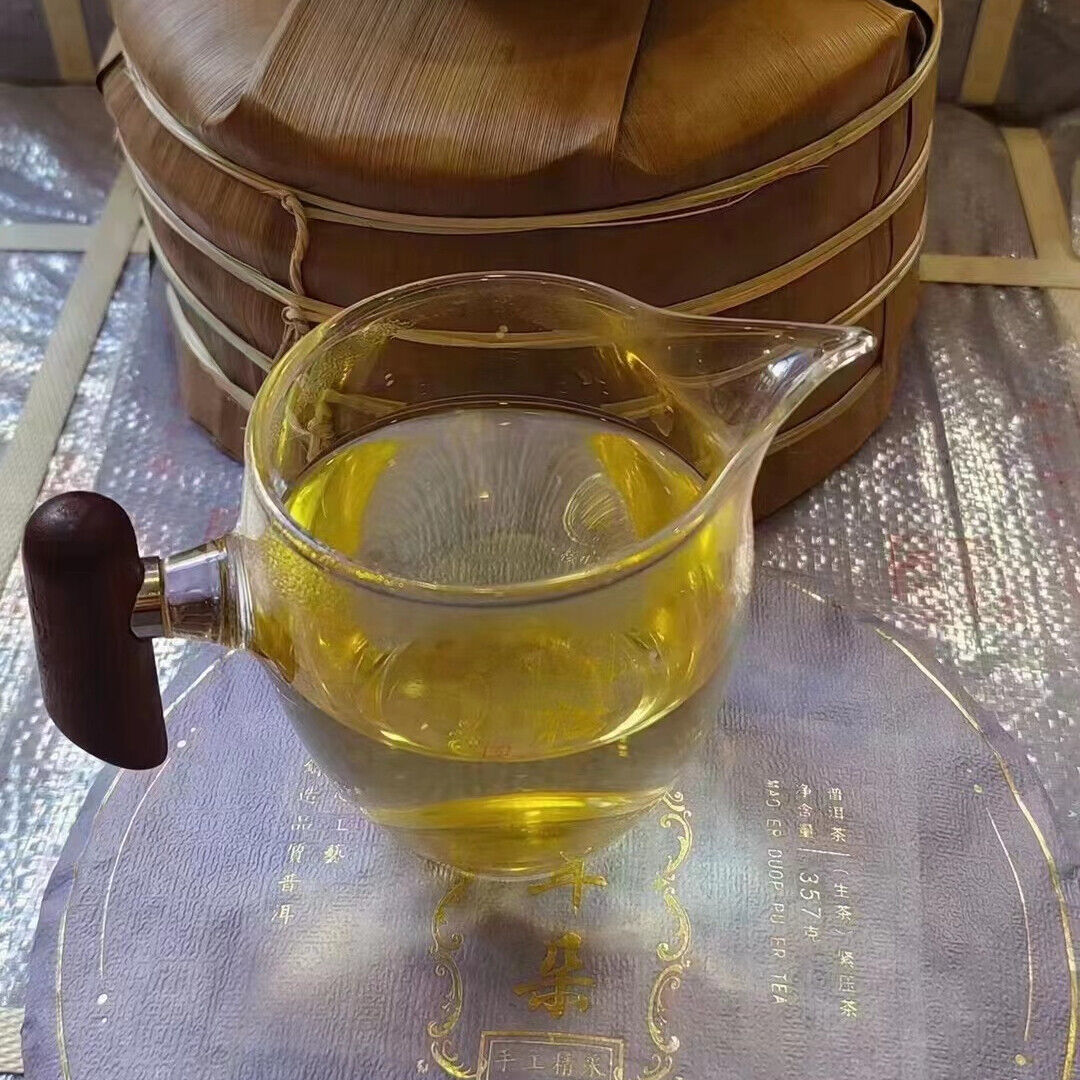 357g Yunnan Raw Puer Tea Cake Spring Puerh Raw Tea Maoerduo Pu-erh Cake Tea