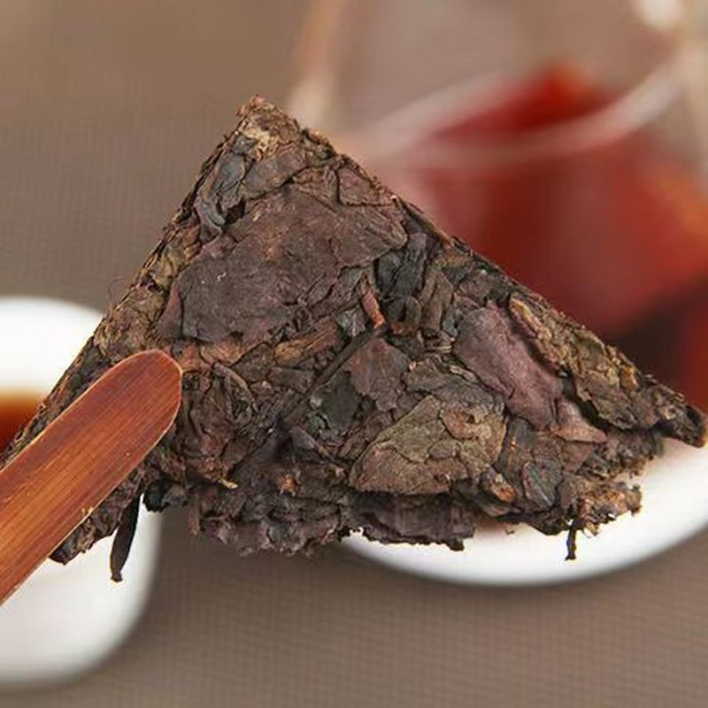 250g Yunnan Cooked Pu-erh Jujube Sweet Tea Brick Old Tree Ripe Puerh Black Tea