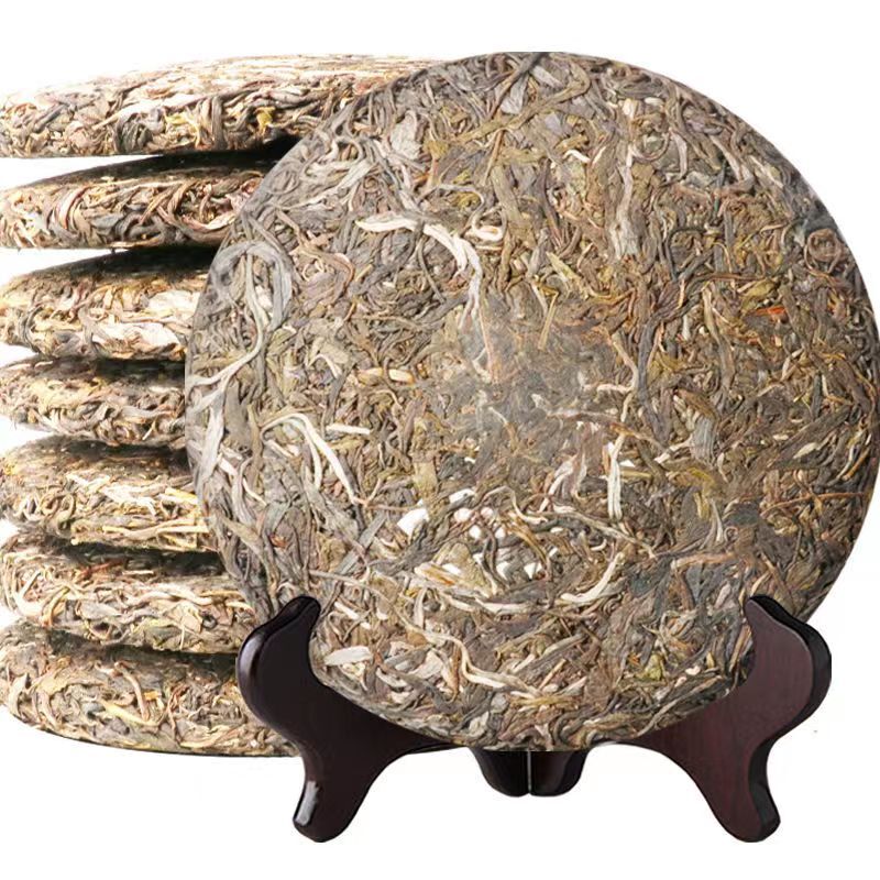 Yunnan Raw Puerh Tea Iceland Pu-erh Raw Tea Cake Big Leaves Pu'er Green Tea 357g