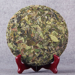 HelloYoung Yunbai Compressed Beauty Tea White Tea Yunnan Old Tree Golden White Tea 357g