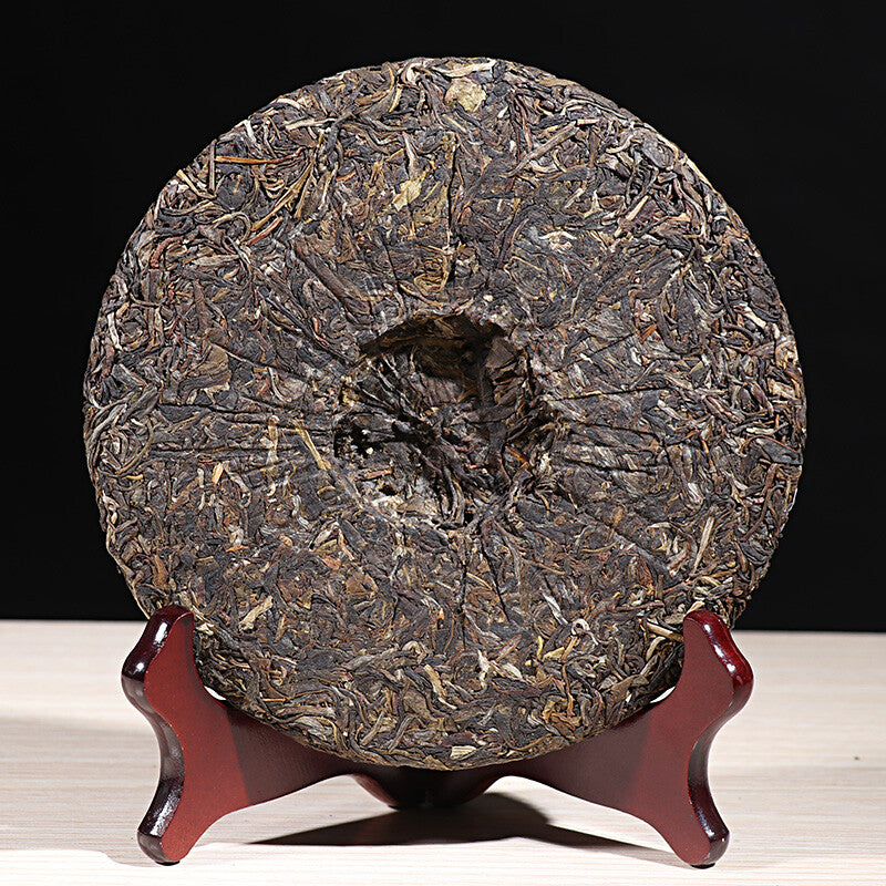 357g Jiujiu Xiaotai Xiaguan Tuocha Inherited No.6 Qizi Cake Puer Tea Raw