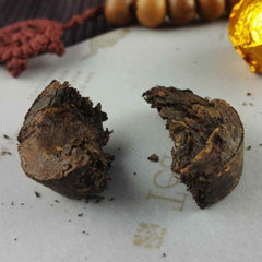 HelloYoung /Mini Puer Ripe Tuocha Gold Tin Foil Packing Shu Pu'er Tea Gift 75g