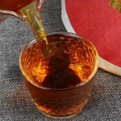 HelloYoung TeaYunnan Ancient Tree Dianhong Black Tea Old Tree Black Tea 357g