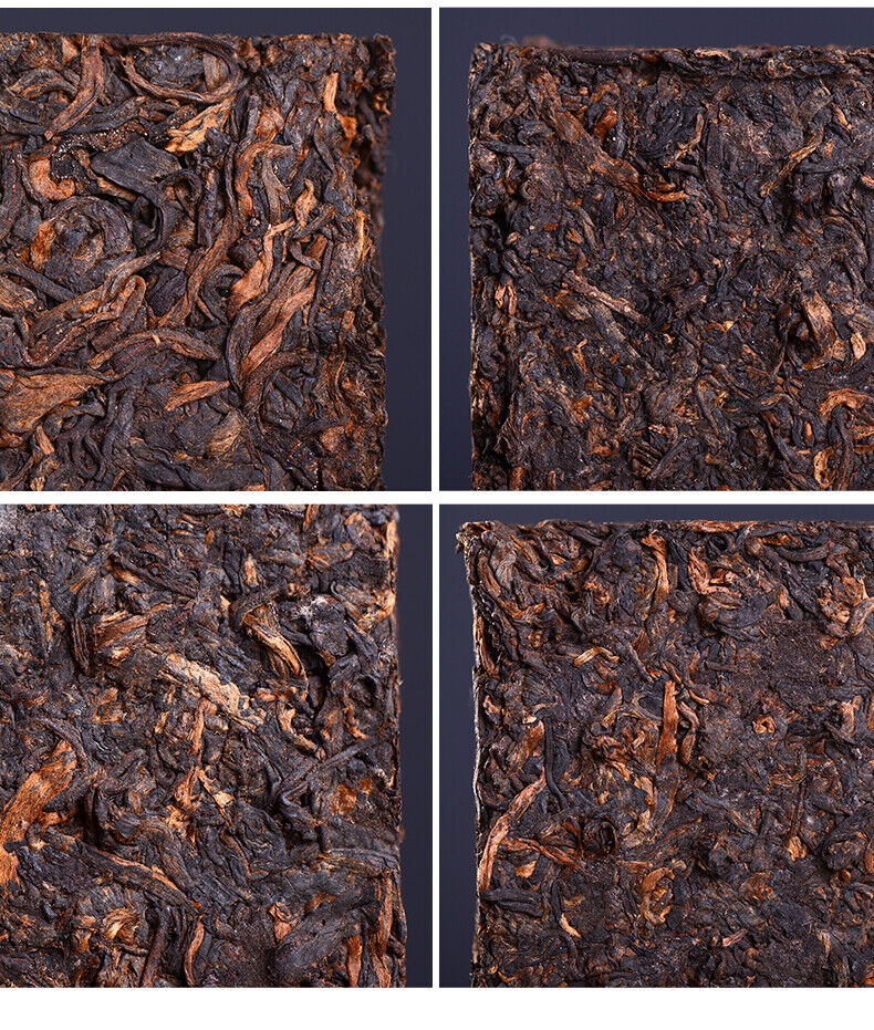 Haiwan Tea  Menghai Old Tree Tea Brick Ripe Pu-erh Pu Er Tea 500g Box