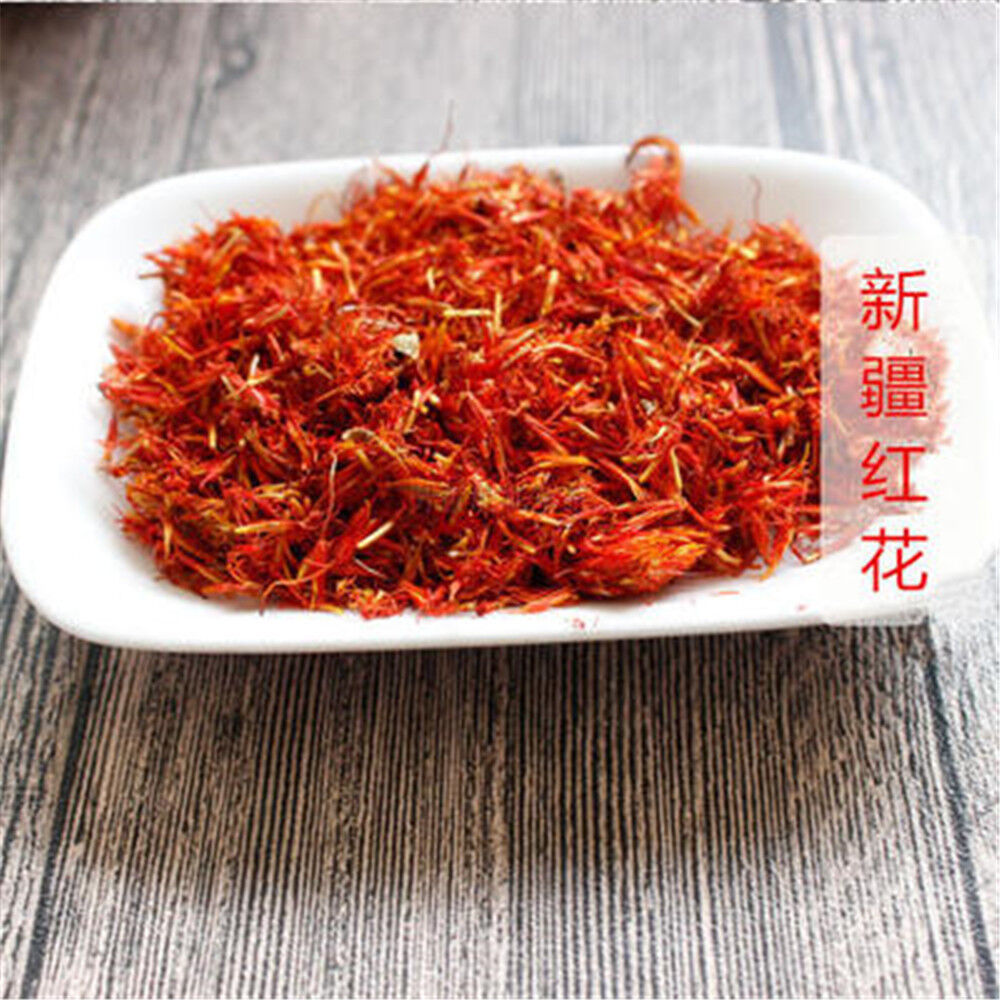 HelloYoung 100% Natural DRIED SAFFRON SAFFLOWER Tea Organic Chinese Herbal Tea