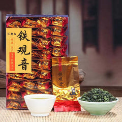 250g Anxi Tieguanyin Organic Green Tea Bagged Tie Guan Yin Oolong Tea Loose Leaf