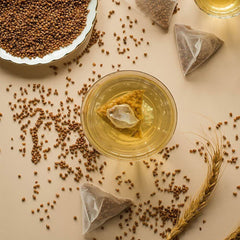 HelloYoung TEARELAE Himalayan Tartary Buckwheat Teabags 6g*30 Bags Roasted Nuts Aroma