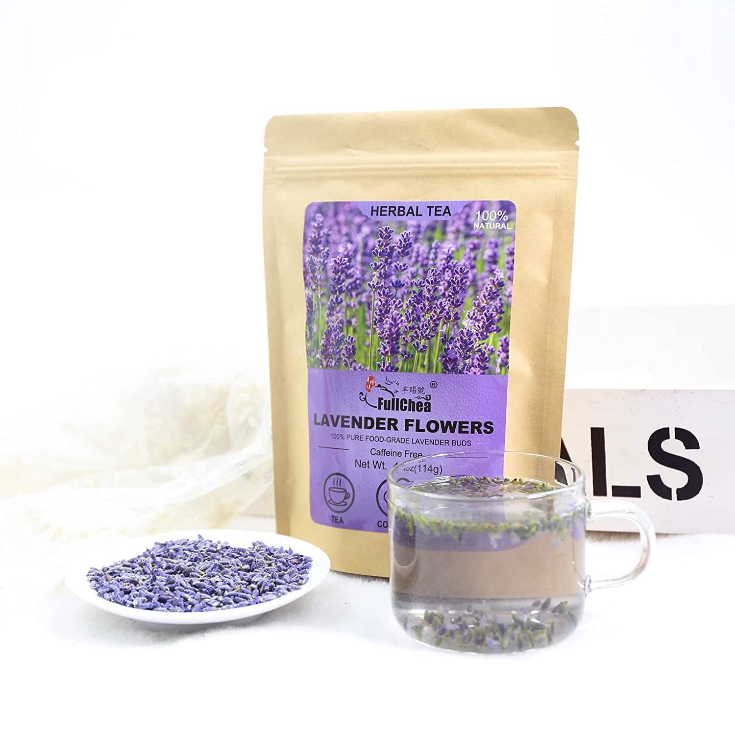 Premium Food Grade Organic  Dried Lavender Buds Flowers