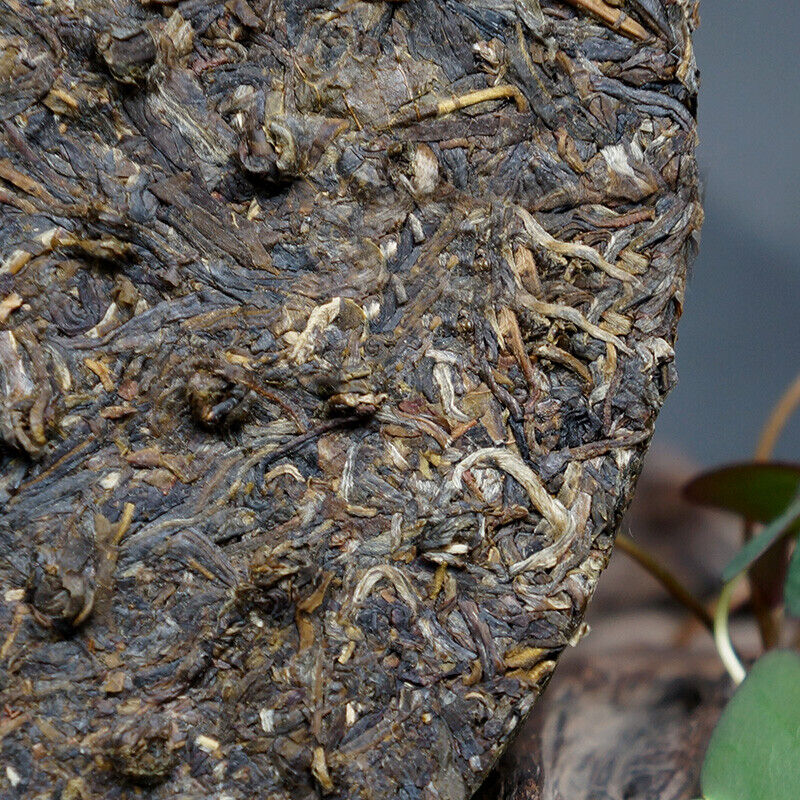 357g Raw Puerh Tea Shang Pin Golden Ribbon Big Snow Mountain Xiaguan Puer