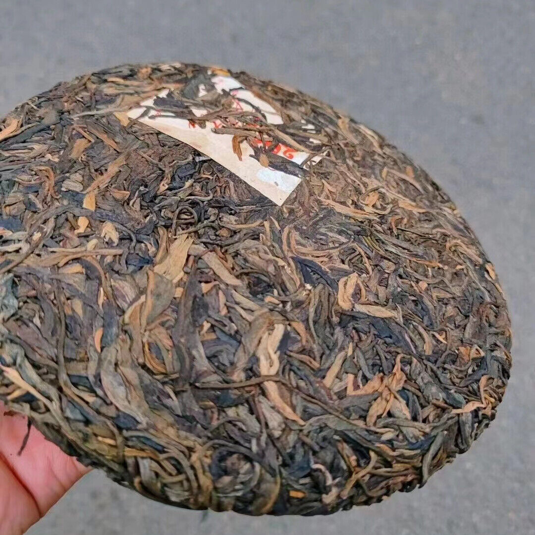 357g Yunnan Old Pu-erh Raw Tea Jixinghao Raw Pu'er Aged Tea Cake Puerh Tea