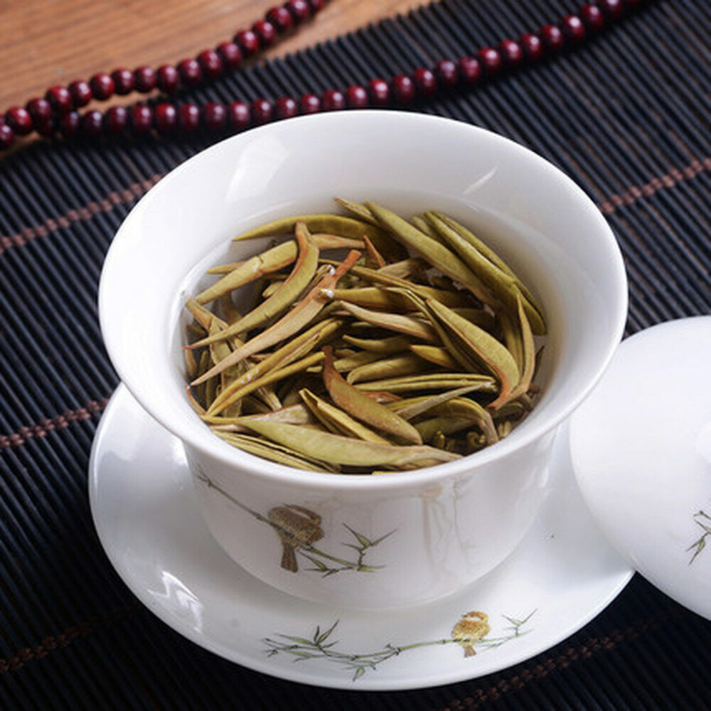 HelloYoung 50g Organice TOP China Premium Silver Needle Fuding White Tea Gift Top Bud Tea
