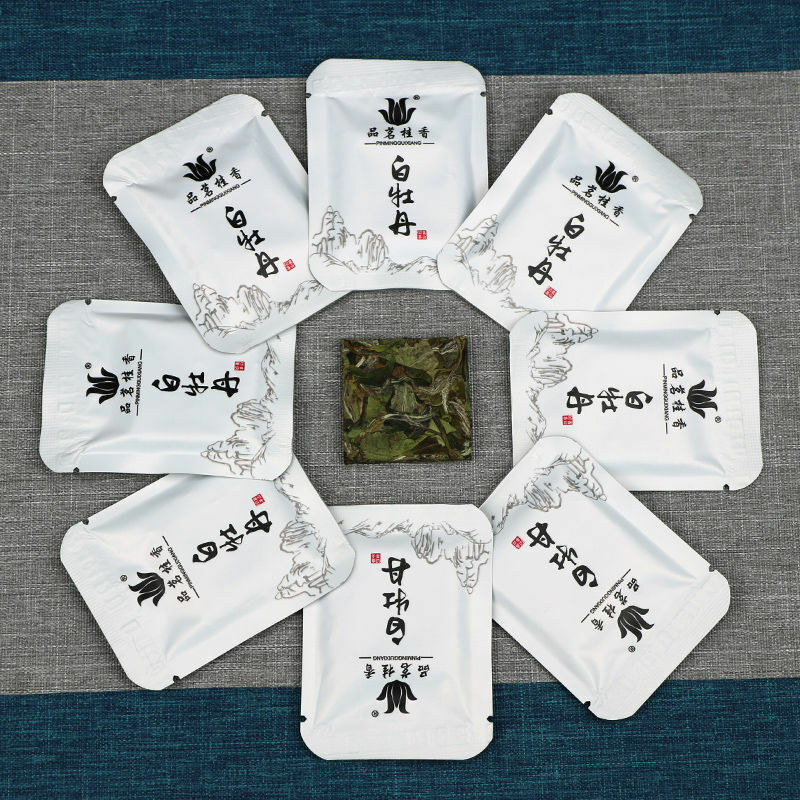 HelloYoung Chinese Fuding White Tea White Peony Bai Mu Dan Biscuit Small Square Brick 100g