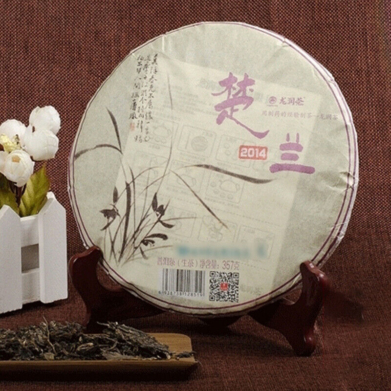 357g Chu Lan * 2014 Year Yunnan Longrun Pu-erh Tea Cake Unfermented Puer Raw