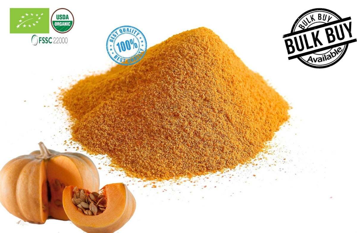 100% Organic Dried/dehydrated Pure Natural Pumpkin Powder Fruit & Vegeta
