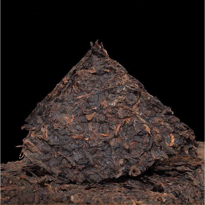 250g Aged Pu-erh Ripe Tea 10 Year Puerh Cooked Tea Brick Top Old Tree Pu'er Tea