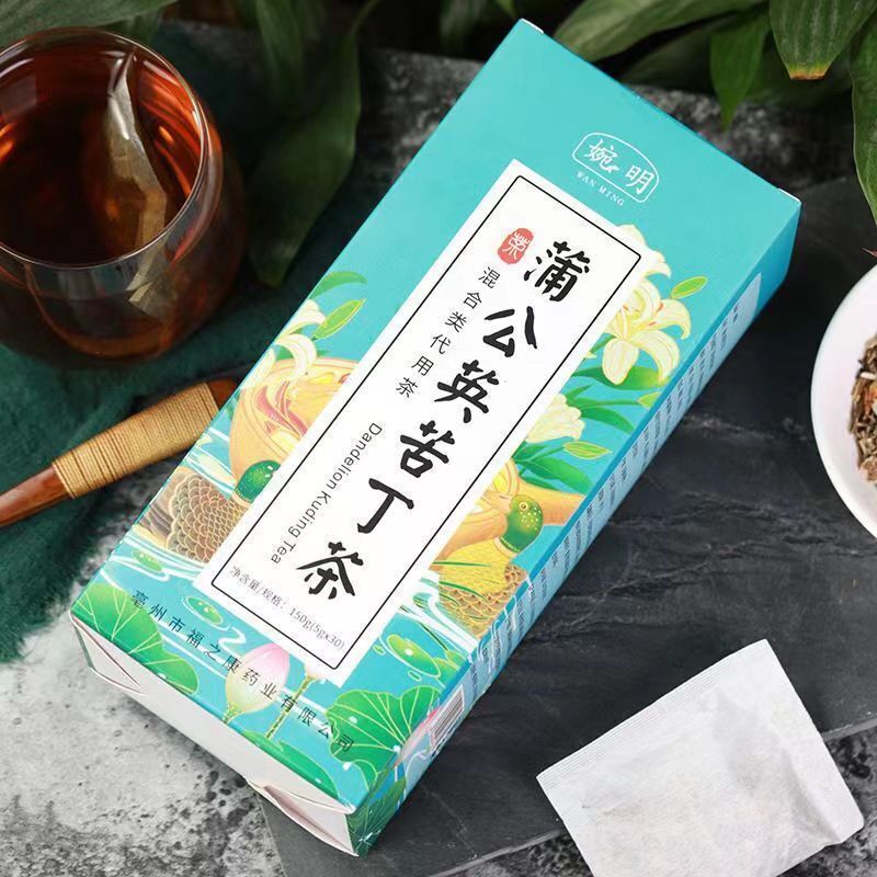 150g Dandelion+Kuding Herbal Tea Chinese Flower Tea Benefit Herbal Floral Tea