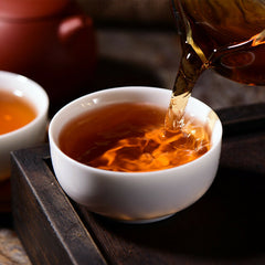HelloYoung TeaYunnan Sun Dried Ancient Arbor Tree Dianhong Dian Hong Black Tea Cake 357g