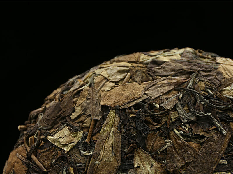 HelloYoung High Mountain Gong Mei 350g Chinese Old Tree Fuding White Tea Cake ShouMei