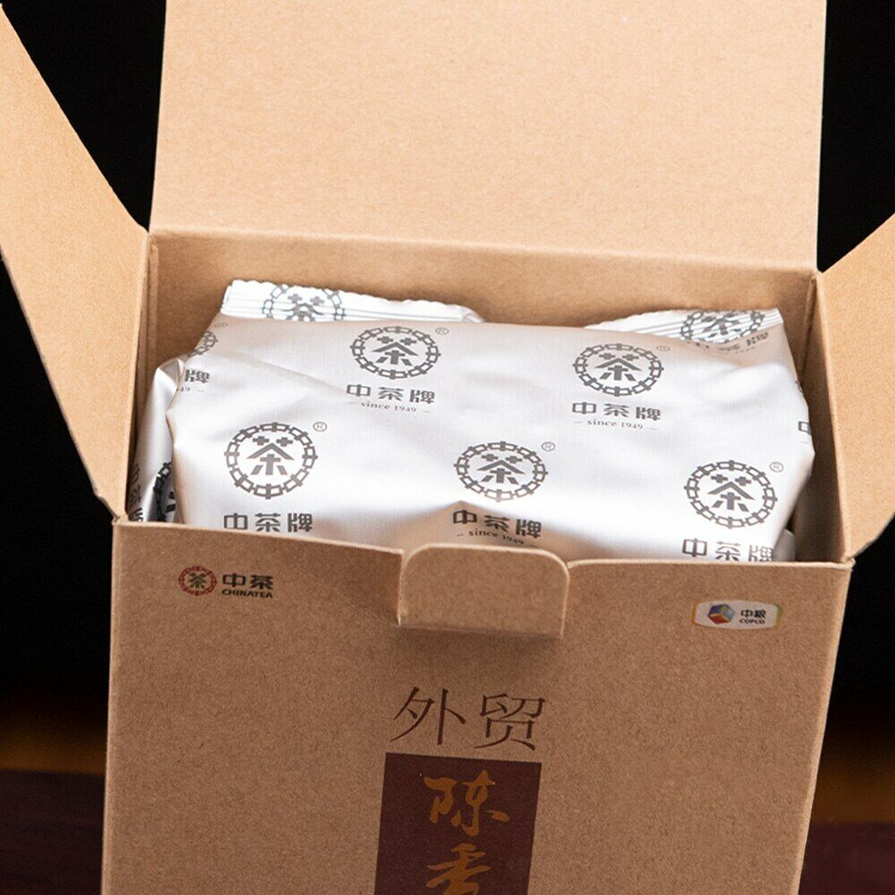 HelloYoung Classical Compressed Tea Top-grade Zhongcha Liupao Tea Dark Hey Cha China 500g