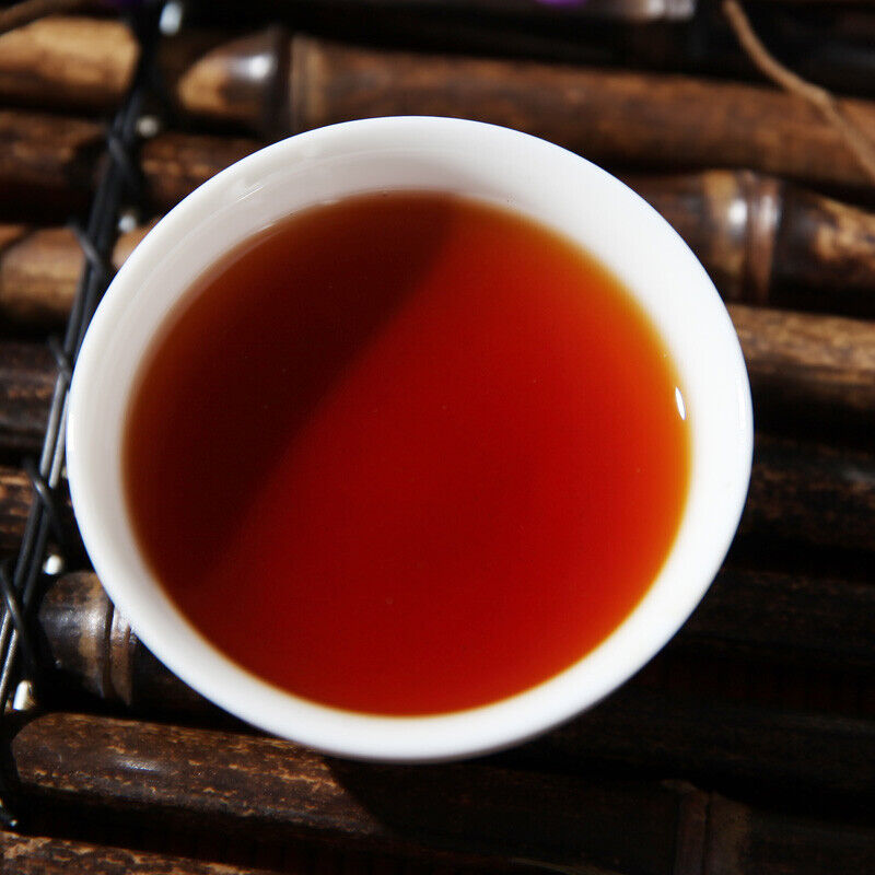250g ZHONGCHA COFCO Classic Puer 7581 Ripe Puerh Brick Shu Cooked Pu'er Brick