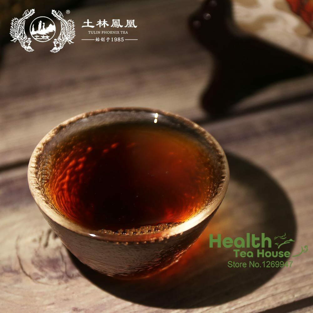 HelloYoung TuLin Phoenix Ripe Puer Tea "China Feng Huang" Shu Puerh Tea 357g