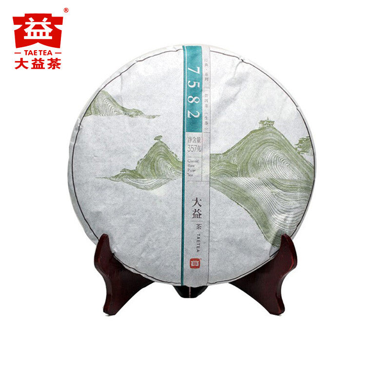 357g Yunnan Ecology Menghai Dayi Puerh Tea Classic Pu'er Tea
