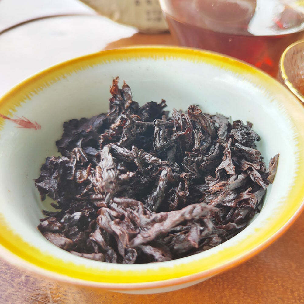 357g Chinese Cooked Pu-erh Tea Cake Ancient Tree Puerh Black Tea Yunnan Ripe Tea