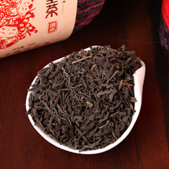 500g Aged Black Dark Tea Basket  Premium Three Cranes Liupao Hei Cha Liu Bao