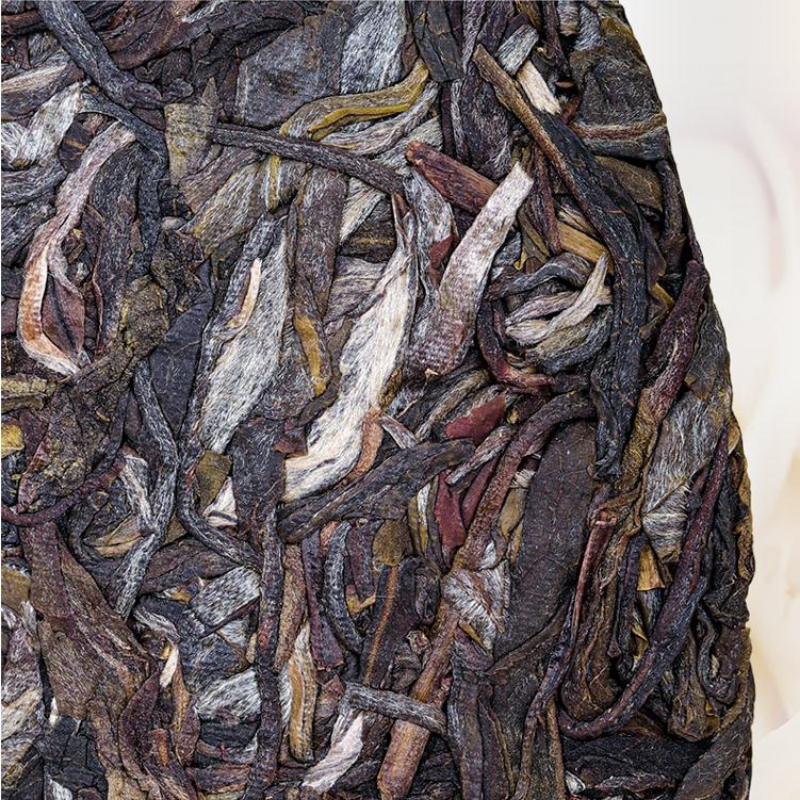 357g Yunnan Puerh Raw Tea Qizi Old Tree Pu-erh Cake Tea Premium Pu'er Green Tea