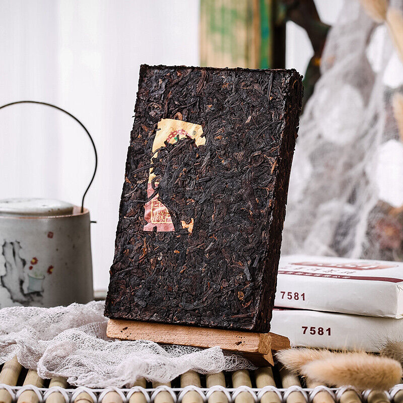 250g Aged Ripe Puer Pu'er Brick CHINATEA Brand Classic 7581 Pu-erh Tea Brick