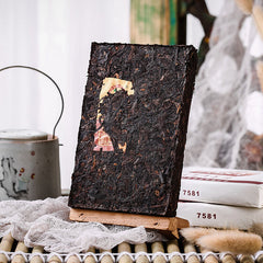 250g Aged Ripe Puer Pu'er Brick CHINATEA Brand Classic 7581 Pu-erh Tea Brick