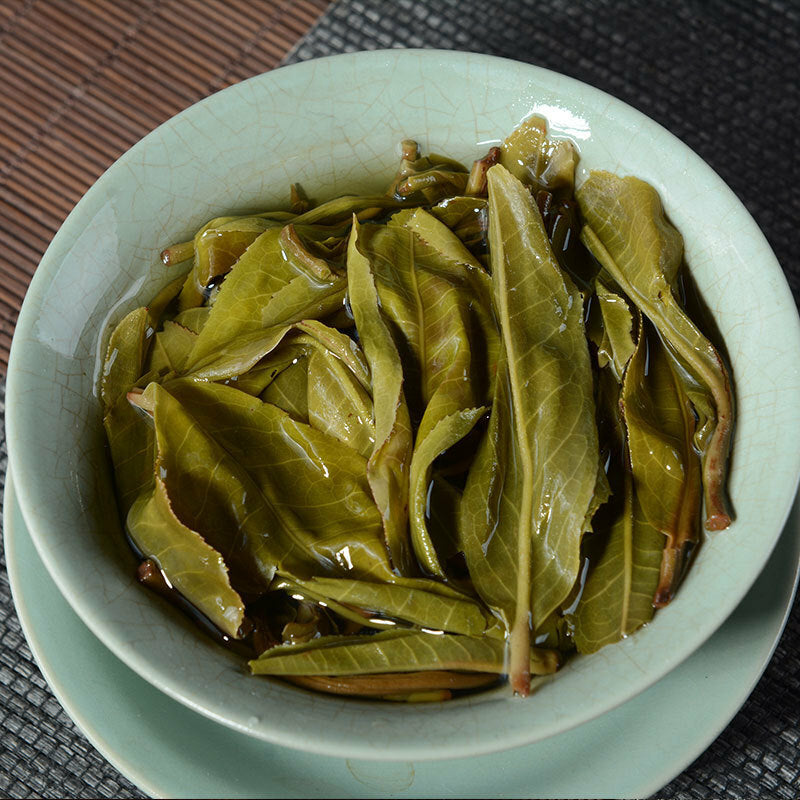 357g Pu'er Tea Raw Puer Tea  Lincang Tea Mengku Old Tree Tea District Qizi Cake