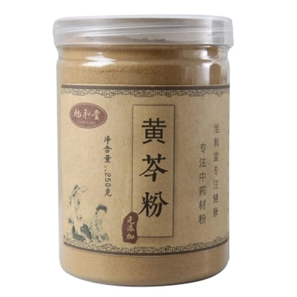 HelloYoung 100% Pure Huang Qin Powder Skullcap Root Powder Scutellaria Chinese Herbs 250g