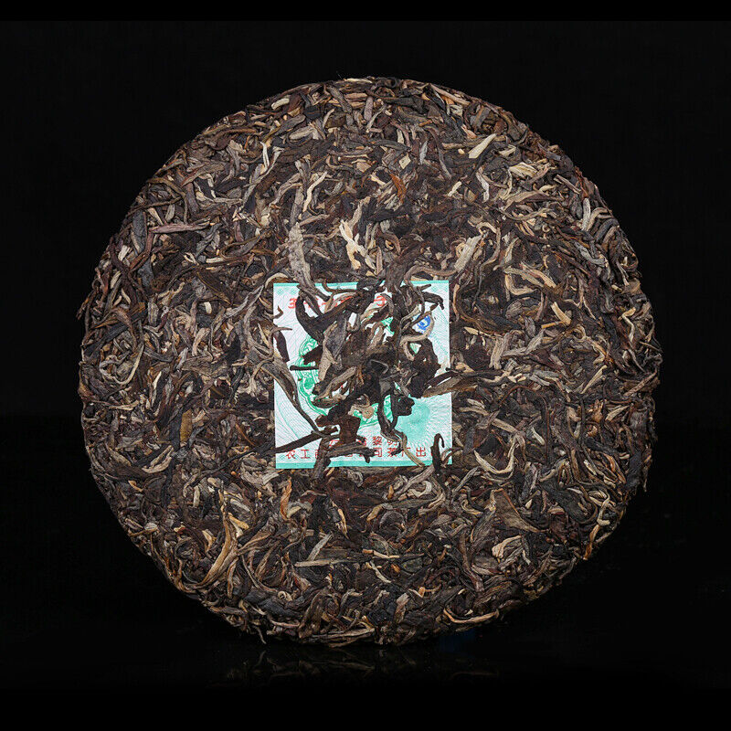 BAJIAOTING Brand Dawn Light Pu-erh Tea Green Cake  357g Raw Puer Pu'er Shen