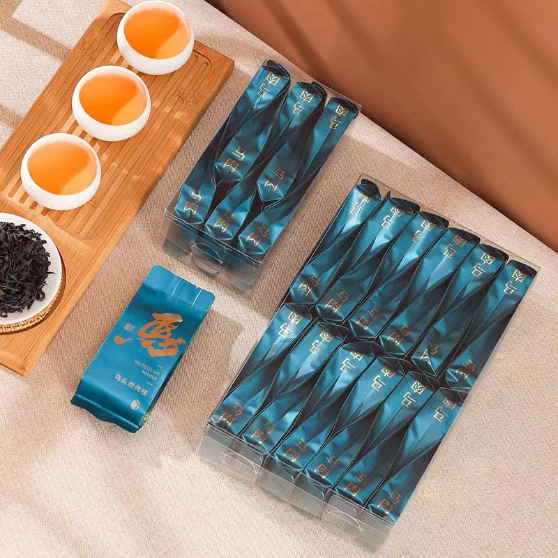 Super Grade Chinese Black Tea Healthy Matouyan Rougui Oolong Tea  Wuyi Rock Tea