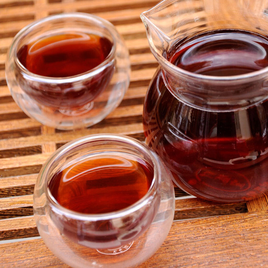 357g  Puerh Puer Ripe Tea Cake Yunnan Gold Medal Gongting Golden Buds Pu'er Tea