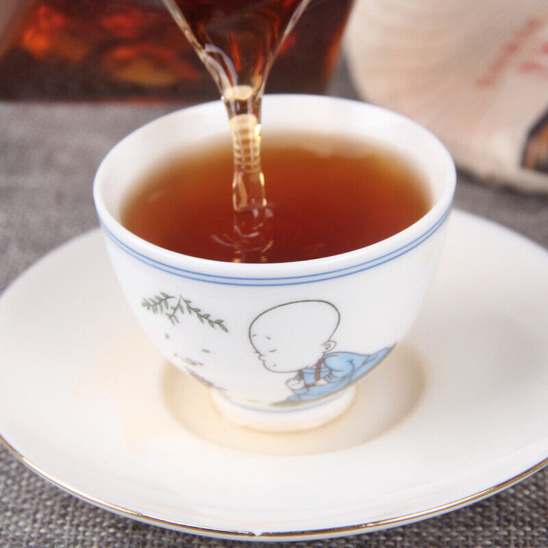 710g Yunnan Ripe Puerh Tea Banzhang Old Pu-erh Cooked Tea Cake Organic Pu'er Tea