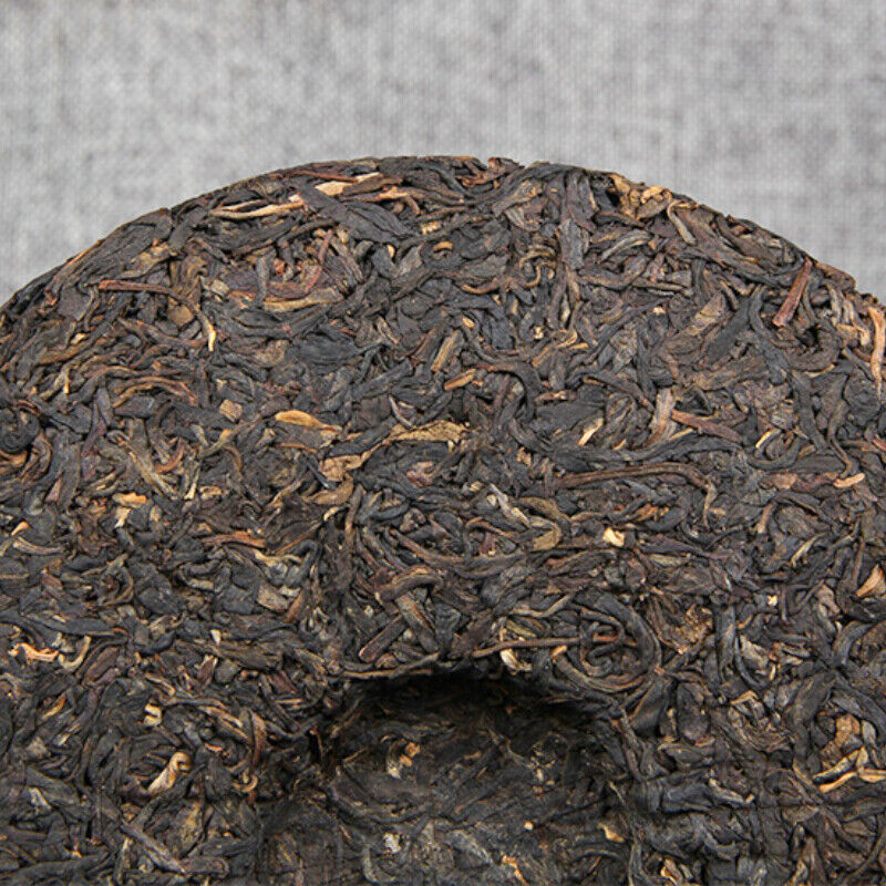 400g Health Care Organic Big Leaf Pu-erh Green Tea Cake Yunnan Old Pu'er Cha Tea