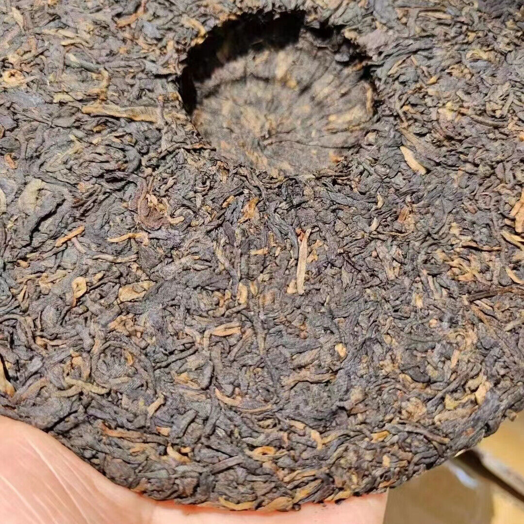 357g Yunnan Old Puerh Tea Cake Bingdao Spring Raw Pu'er Tea Pu-erh Cake Tea
