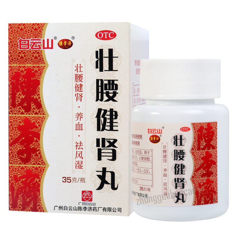 Bai Yun Shan Zhuang Yao Jian Shen Wan Baiyunshan Zhuangyaojianshenwan白云山壮腰健肾丸