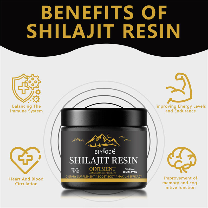 100% Organic Shilajit Soft Resin Highly Potent Fulvic Acid Himalayan Pure