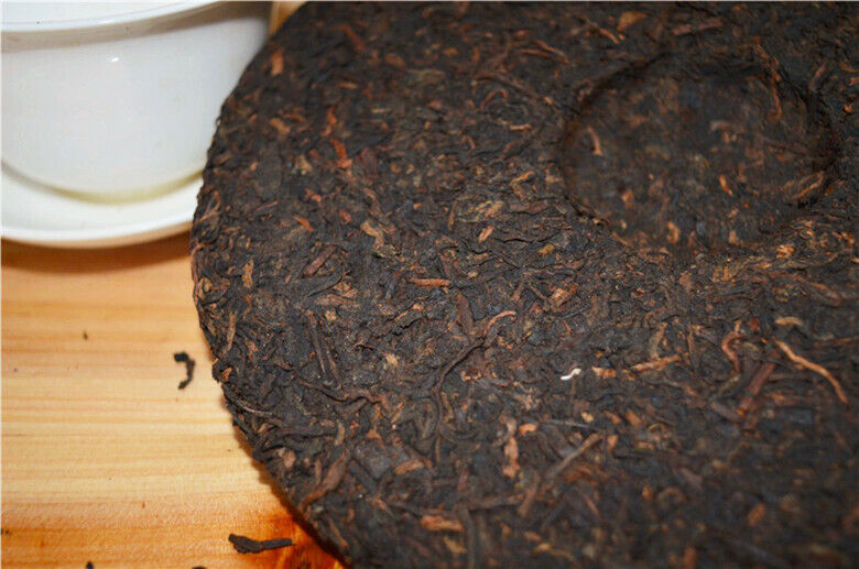 Golden Peacock Special Grade Cake * Li Ming Spark Pu-erh Puer Tea Ripe 357g