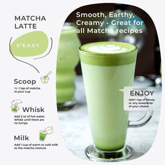 HelloYoung 100% Pure Japanese Culinary Matcha Green Tea Powder Organic nonGMO Vegan, 80 g
