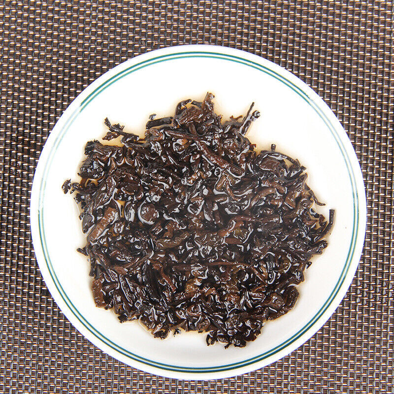 Organic Menghai Chen Xiang Ripe Puer Tea Long Yuan Hao Mellow Old Puer Tea 380g