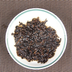 Organic Menghai Chen Xiang Ripe Puer Tea Long Yuan Hao Mellow Old Puer Tea 380g