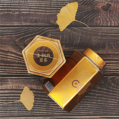HelloYoung 100g/Tin HELLOYOUNG Golden Gopper Coin Fujian Wuyi Rock Tea Premium Oolong Tea