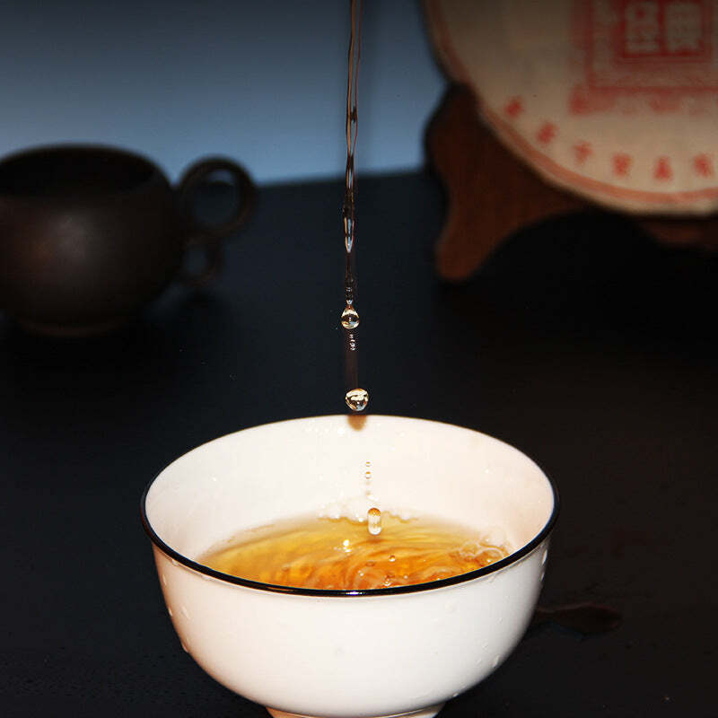 Yunnan Puerh Ripe Tea Cake Ancient Tree Spring Cooked Pu-erh Tea Pu'er Tea 357g