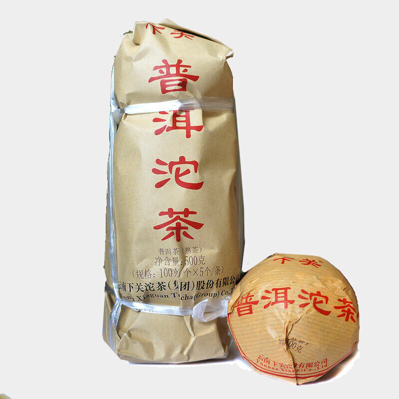Xia Guan Xiao Fa Tuo Cha * 2018 Yunnan Xiaguan Tuocha Pu Er Ripe Pu-erh Tea 500g